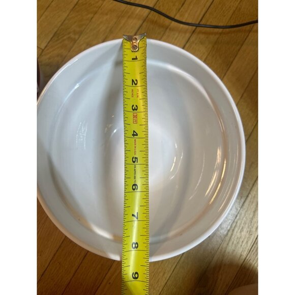 VTG International Rooster Bowls Set 2 Farmhouse Mixing & Serving Bowls 8.5" & 7" - Picture 6 of 9